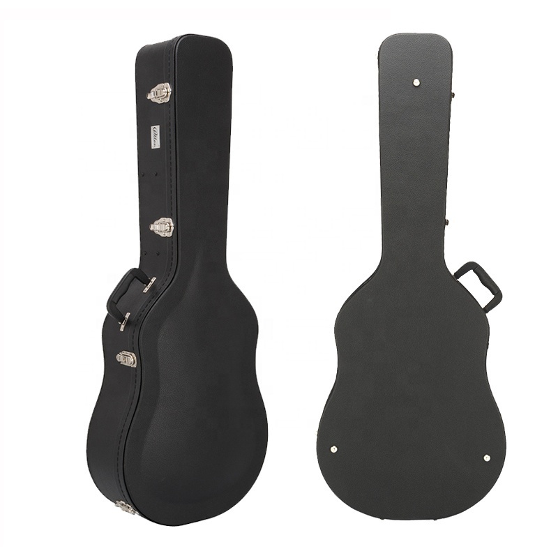 Manufactured Direct Supply Arched Design Wood Acoustic Guitar Hard  Case Classical Guitar Case