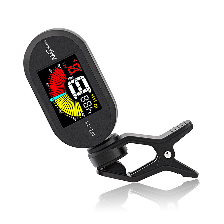 Wholesale Large Colorful LCD Display Battery Guitar Clip-On Tuner for Chromatic/Guitar/Bass/Ukulele/Violin