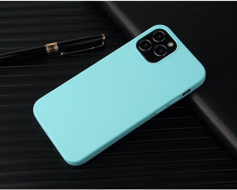 Slim Fit Candy Color Matte Skin Soft Thin TPU Silicone Cell Phone Case For iPhone 13 Mini/13/13 Pro/13 Pro Max Mobile Phone Case