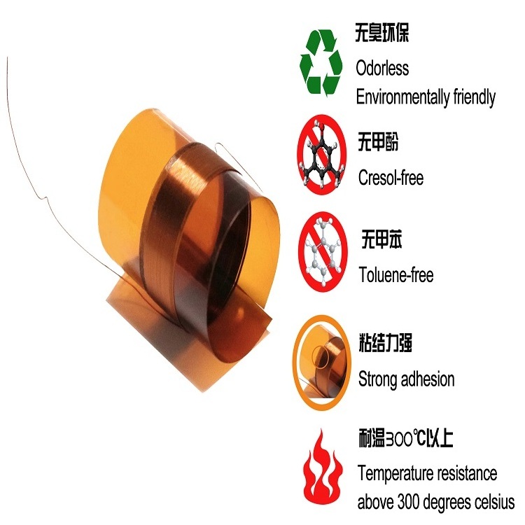 SV voice coil glue is used to bond voice coil wires without cresol, toluene, xylene