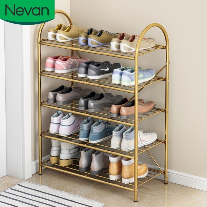 latest modern living room corner and entrance cheap metal designs shelf shoe racks organizer for home