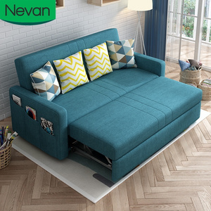 manufacturer ready to ship fabric home furniture bedroom living room transformer cheap folding sofa bed