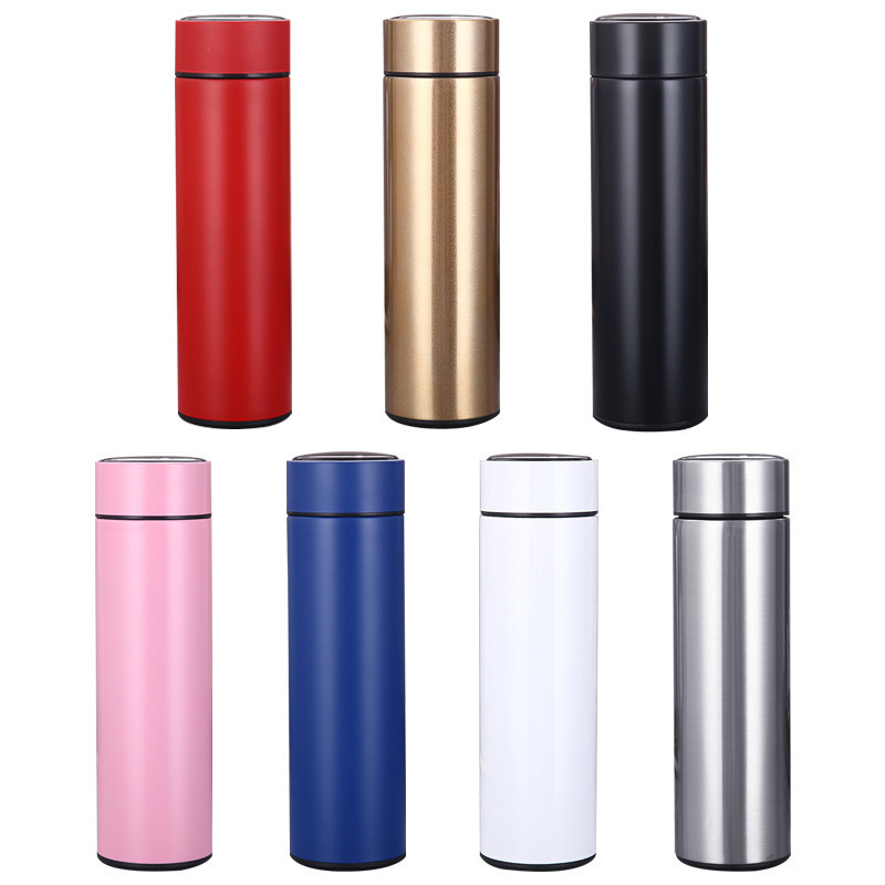 Fahrenheit Cheap Stainless Steel Smart Water Bottle With LED Temperature Display Thermo Tumbler Cups In Bulk