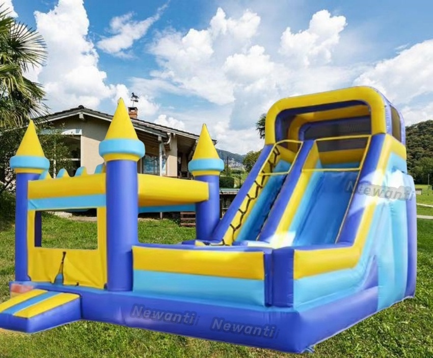 2024 New Innovations indoor bouncy castle water park inflatable slide  bounce house clear bouncy castle