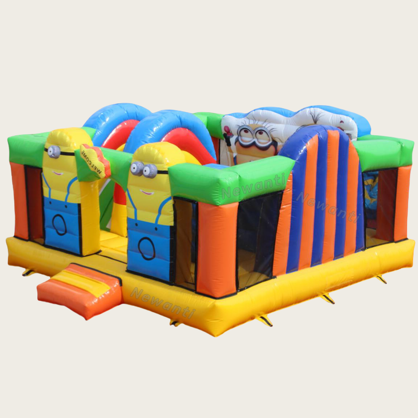 Small inflatable castle jump combo slide for sale cocomelon bounce house inflatable bouncy castle with slide