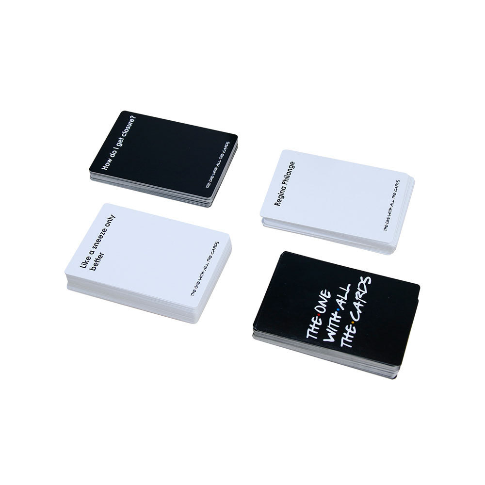 Custom Design Wholesale 300gsm Paper Printing Plastic White Beautiful Playing Cards With Boxes