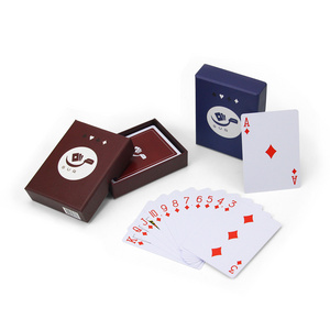 Zhejiang Manufacturer Paper Sheets Cut Card Bridge Size Poker Custom Logo Premium Barcode Playing Cards