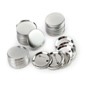 Reliable and Cheap Blank Pin Button Badge Material Component Metal Making Material Parts 37mm 58mm 44mm