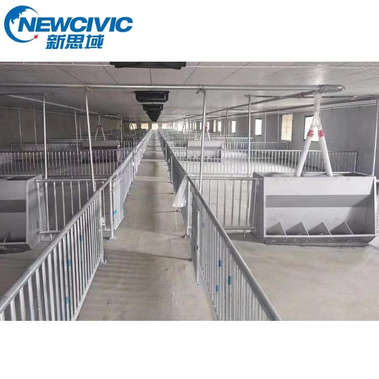 Hot-dip Galvanizing Hogs Equipment Pig Farming Piglet Growth Crate Fattening Finishing Pig Pen/ Crate