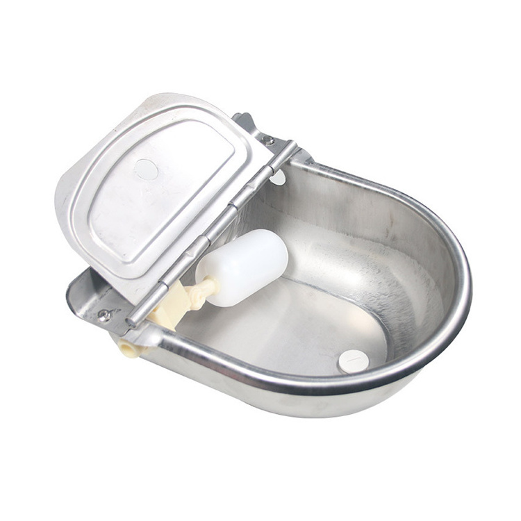 Cow Cattle Dairy Farm Water Drinking Bowl 4L Steel Stainless 304 Drinker for Horse and Cows Automatic Feeders