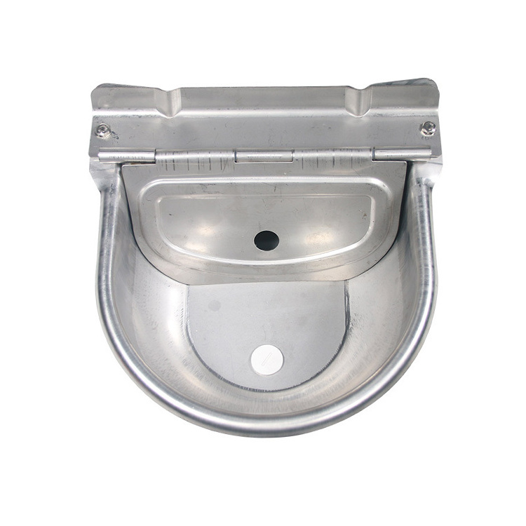 Cow Cattle Dairy Farm Water Drinking Bowl 4L Steel Stainless 304 Drinker for Horse and Cows Automatic Feeders