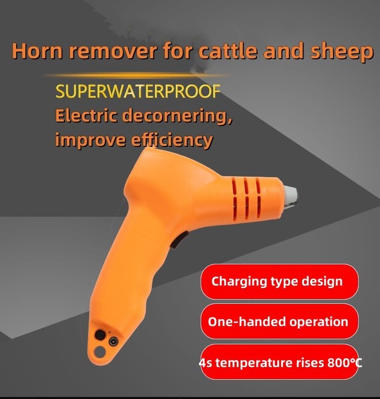 Bull Electric Dehorner Heating Head Cattle Farming Tools Horn Removal Equipment Electric Cattle Sheep Remove Horn Device