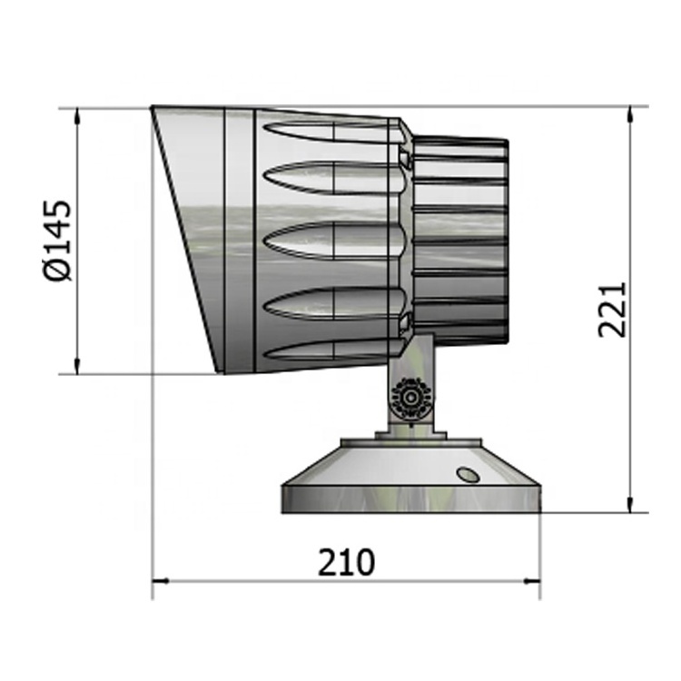 30w led spot light spike