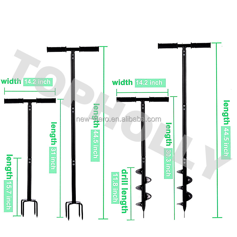 Hand Auger Post Hole Digger 23.6''x 4