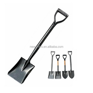 31.6 " steel shovel hand tools with D Grip garden Square shovels Long handle Digging for agriculture Garden Yard Snow Spade