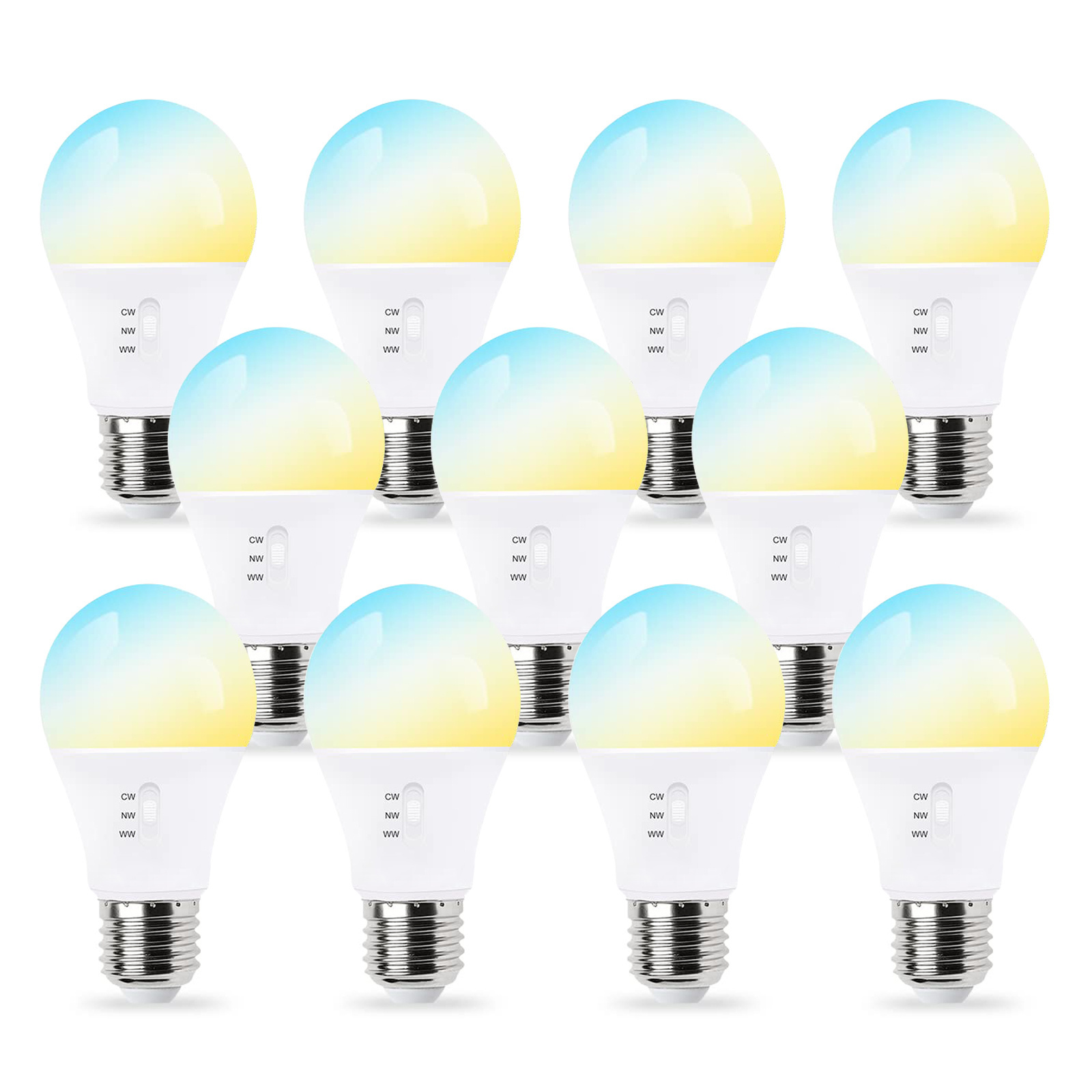 Replaces halogen bulbs Non Dimmable 3000K 4000K 6500K Color Optional E27 LED bulb 9W 12W Light For Indoor Home Using