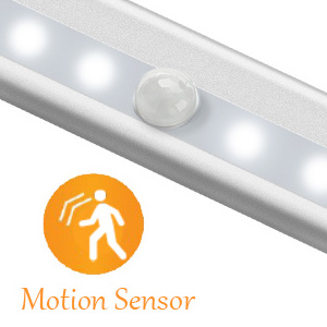 Battery Powered Security Cabinet Lighting Motion Sensor Closet Light