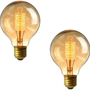 Vintage Edison Light Bulbs 40W E27 ES Retro Screw Dimmable Old Fashioned Style Globe Bulb light