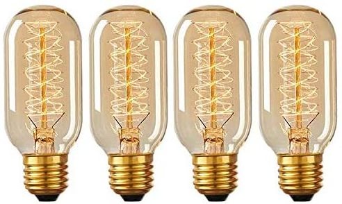 New style amber glass soft white  4watt A60 ST64 G80 G95 G125 4W 6W 8W Antique led edison lamps e27 Light Vintage Bulbs