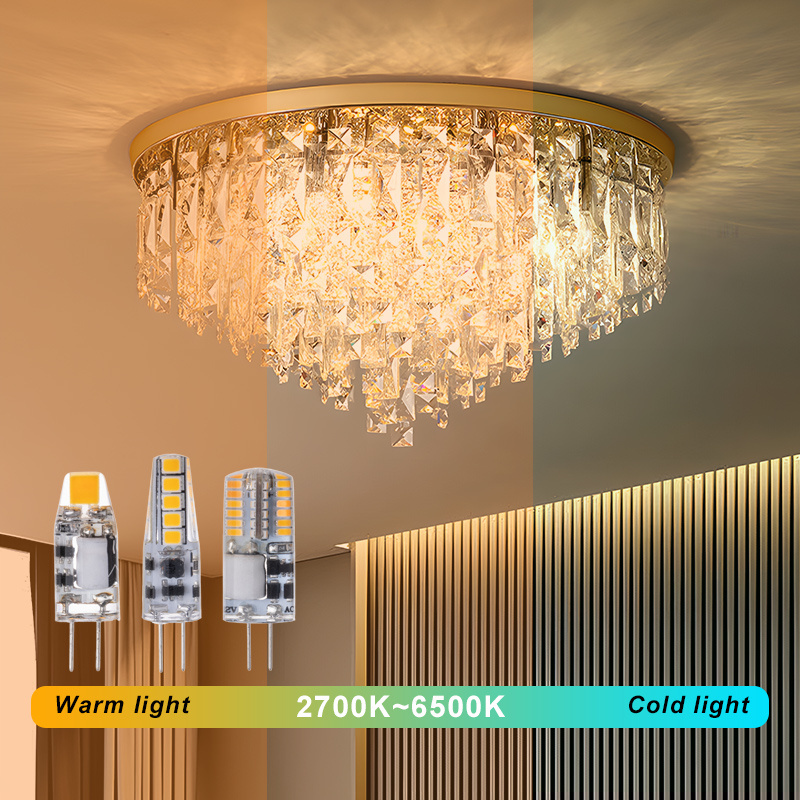 Chandeliers 4W LED Light Bulb Bi Pin Base Warm White 360 Beam Angle Dimmable G4 G9 Base Bulb Lights