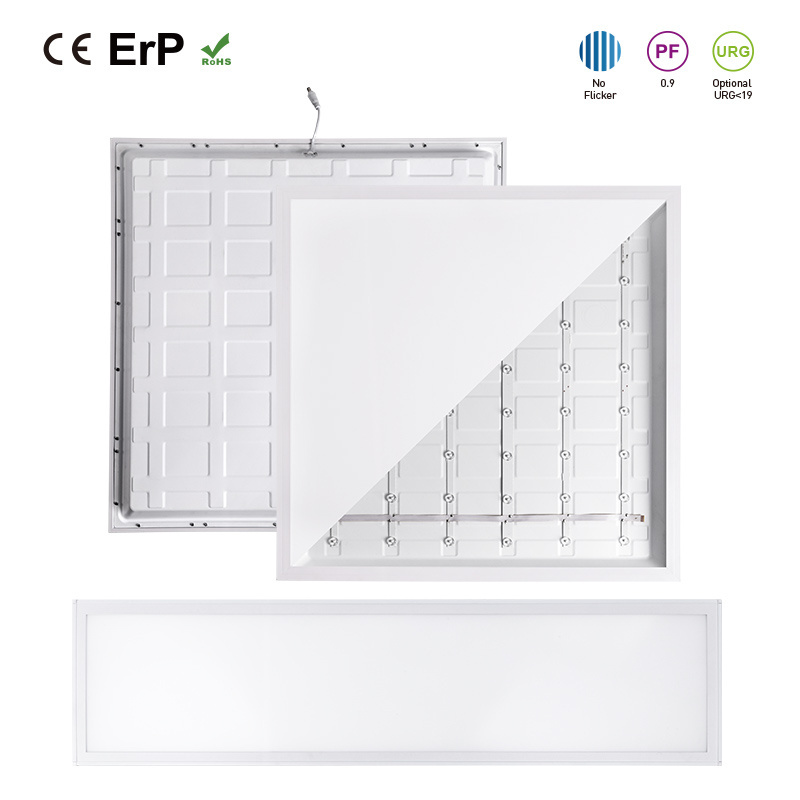 Good Quality Bright White ERP 40W Cool White AC85-265V Embedded Square Aluminum Flat Led Ceiling Lighting 6060 Big Panel Light