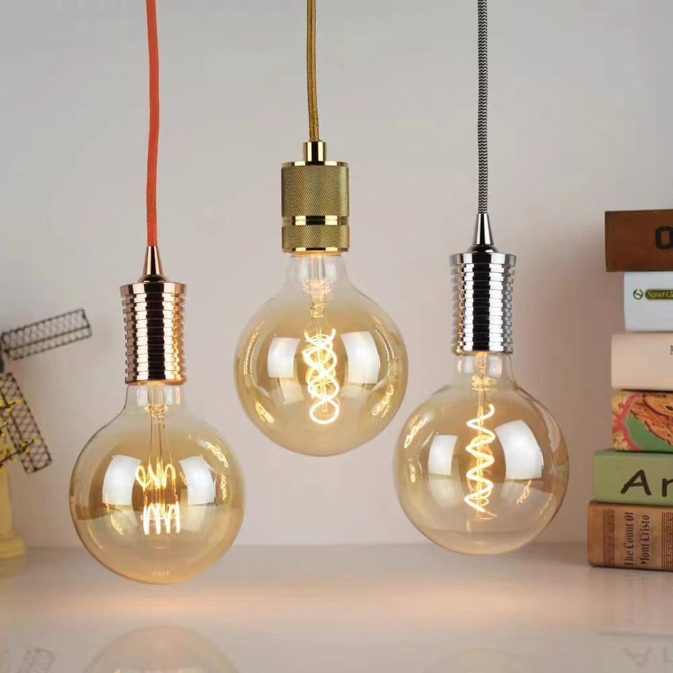 Factory Cheap Price UL Dimmable Edison Lamp G125 Candle Bulbs Antique Led Squirrel Cage Filament Light Bulb