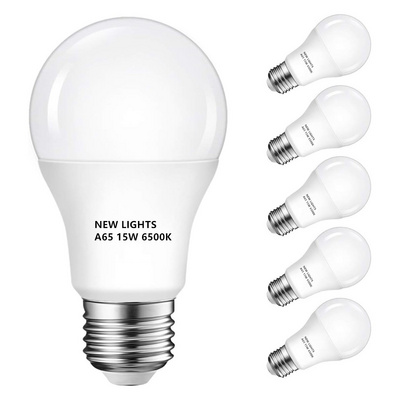 Hot sales 15W 6500K Cool White LED Light Bulb Replace 150 W Incandescent Bulbs Non-Dimmable A65 E27 Globe LED Energy-Saving Bulb