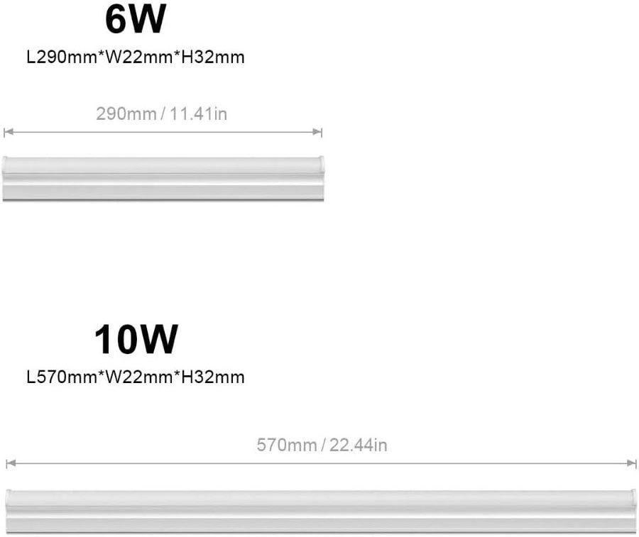 Hot sales Batten Light T5 Integrated fixture 2Ft 4Ft Fluorescent Lamp Replace Led Tube Fixture T5 LED TUBE