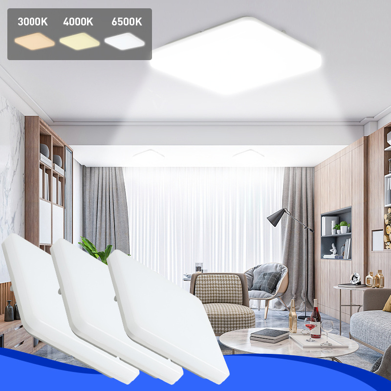 Nordic Creative Led Light Modern Simple 18W Flush Mount Square Ceiling Light For Living Room Bedroom