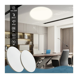 Semi Flush Mount Hotel Bedroom Lighting Fixture Modern North America Style 40w Led Ceiling Light 220-240V