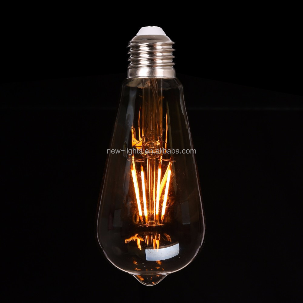 4w 6w 8w 10w 12w 15w edison style St64 LED Vintage Edison Light Bulb