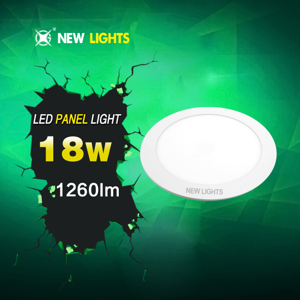 Manufacturers flush mount dimmable ceiling light price 18W SMD2835 CE EMC LVD RoHS ERP approved round LED panel light