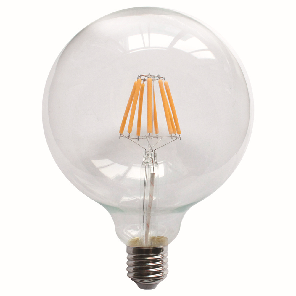 Good Price High Lumen and Power Output 6W 8W 10W G Series Clear Glass Smart LED Filament Bulb