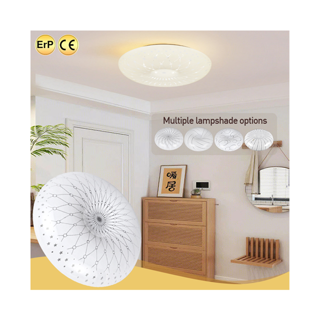 Luxury Surface Mount Decoration Ceiling Fixtures Modern 9W Round Led Ceiling Lights For Interior Lighting