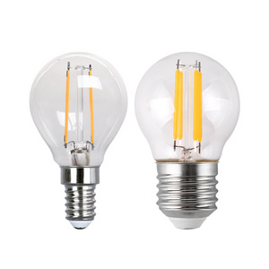 Decoration edison vintage antique retro warm white e14 e27 b22 G45 P45 2w 4w clear amber opal frosted globel led light bulb