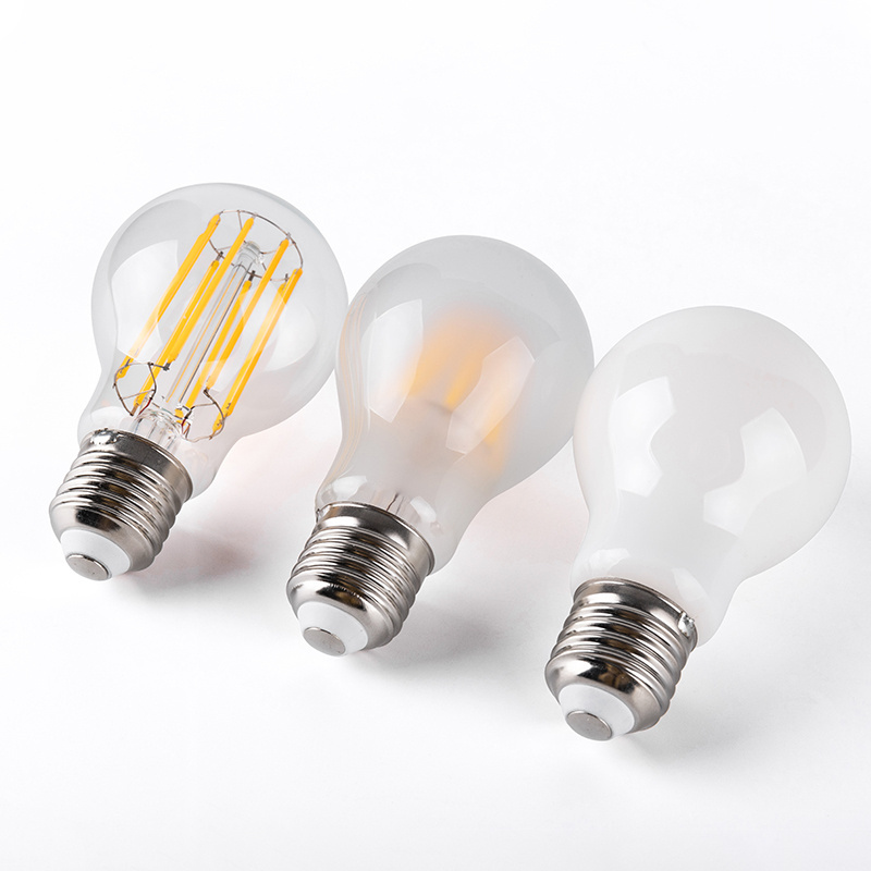 Hot product 2w 4w 6w 8w G45 G80 G95 G125 E27 E26 General electric led filament light bulbs glass globe bulb