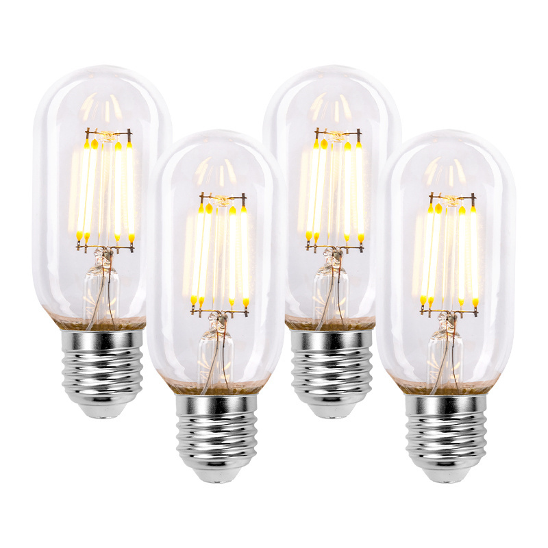 XGY LED Tungsten lamp CE&ROHS Standard 4W 110V T45 LED Filament bulb