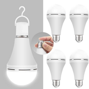 High quality  9W 12W  light bulb wholesale e27 e26 220v 110v daylight led light bulb A60 A19 Emergency Rechargeable Light Bulb