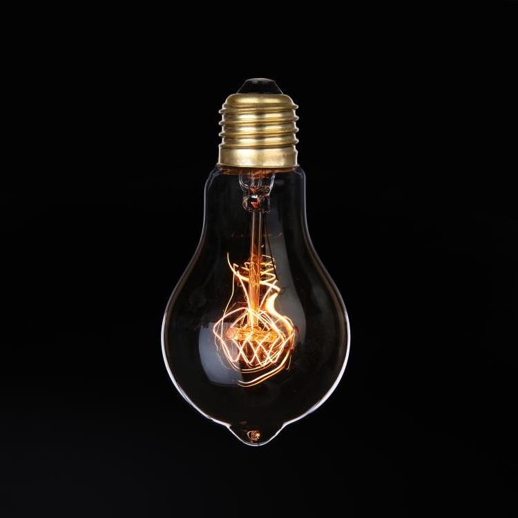 Decoration edison light cheap price edison light bulb A60 edison bulb light