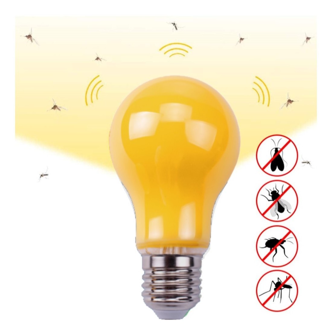 Newest design Filament LED Bulb 4W E27 Mosquito Repellent Anti Insect Lamp