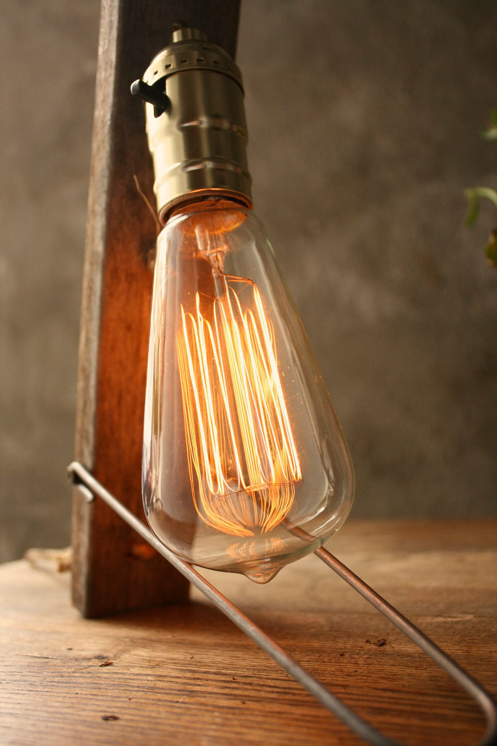 6-Pack  Dimmable E26 E27 ST64 110V 220V 40W Amber Warm Vintage light Style Incandescent Edison tungsten filament lamp bulb