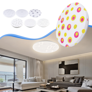 Flush Mount Ultra Thin Modern Design Smart Decor 22w Led Round Ceiling Lamps For Bedroom Children Room