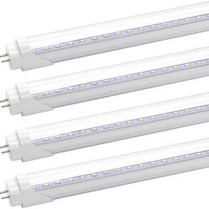 OEM DLC List day light aluminum and pc double sided 1FT 2FT 3FT 4FT 5FT 8FT Fluorescent T8 led housing G13 led tube