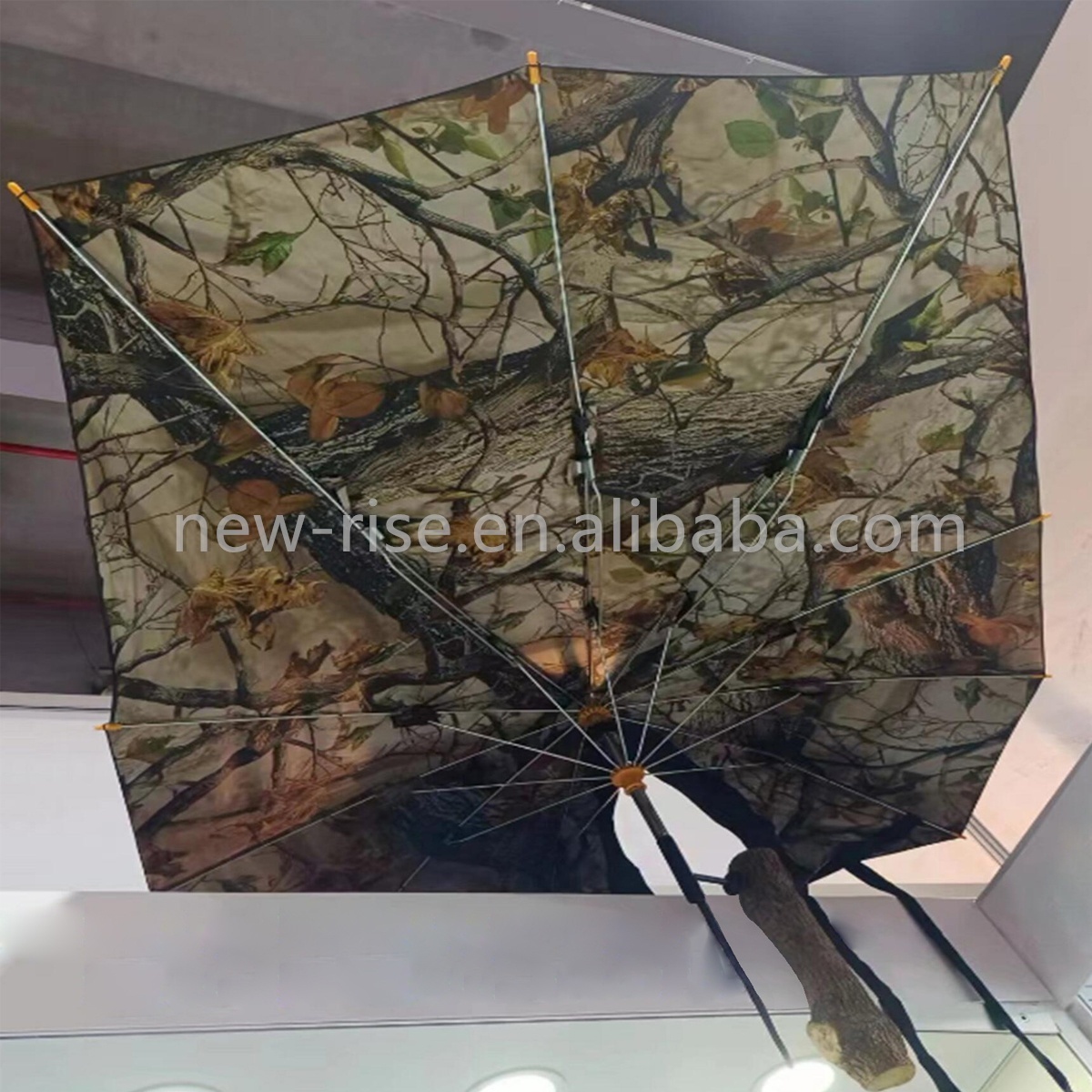 Camo Hunting Treestand Umbrella 149x119cm Camouflage Mossy Oak for Tree Stand