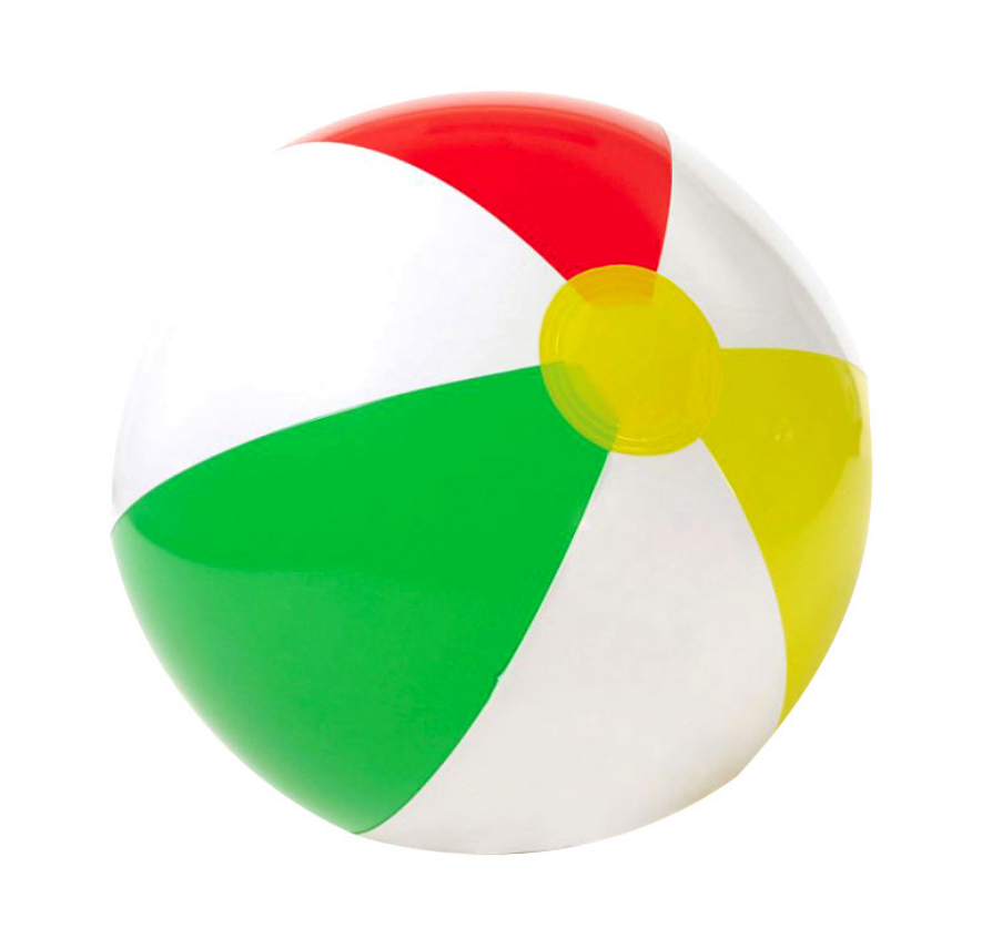 Wholesome Custom PVC  Colorful Beach Ball Inflatable Pool Toys