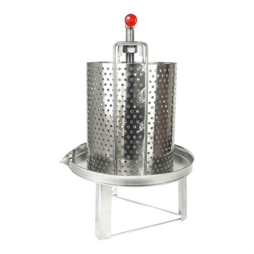 Small Wax Press Honey Wax Separator Machine For Beekeeping