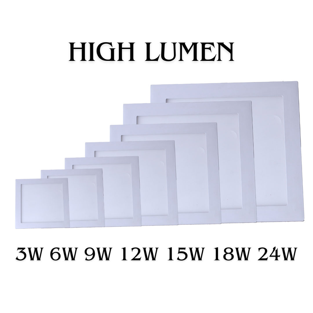 Hot Sales 6 Inch Dimmable Downlight Led Panel Light Recessed Suspending Square Flat Led Panel Lighting