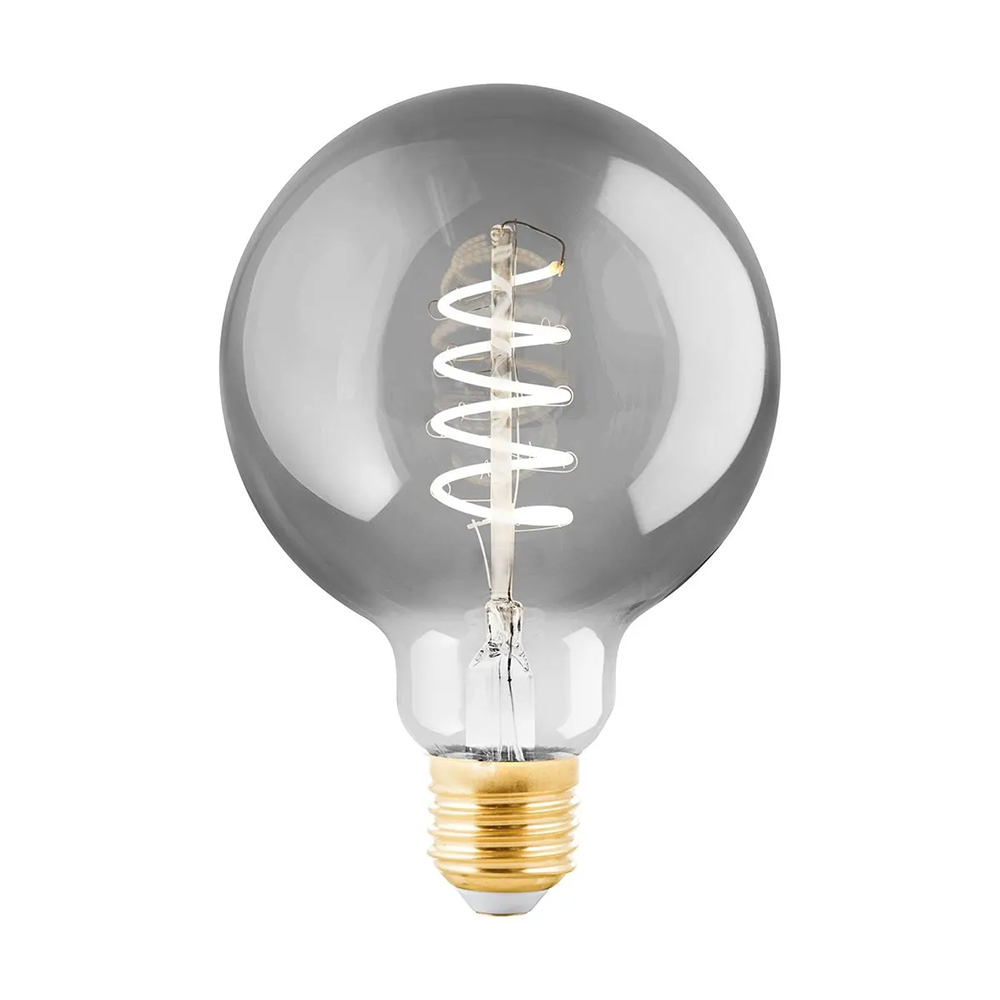 Half Chrome Led Light Bulbs Dimmable 2W 4W Edison Bulbs G45 P45 A60 G80 Half Gold Dipped Anti-Glare Led Filament Bulbs