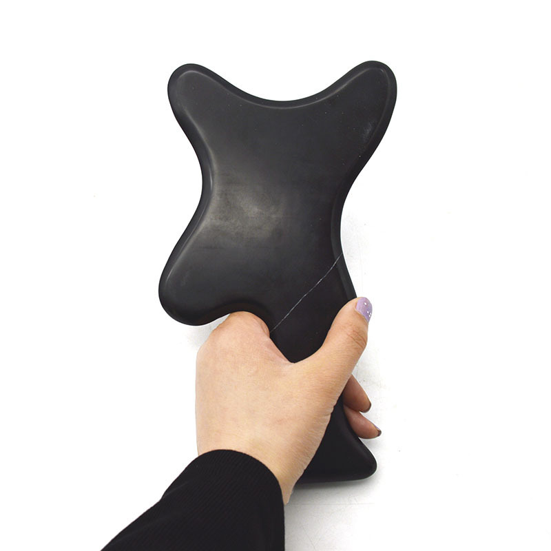 Bian Stone Gua Sha Massage Tool  Body Gua Sha Board for Back, shoulders, arms, legs  Lymphatic drainage