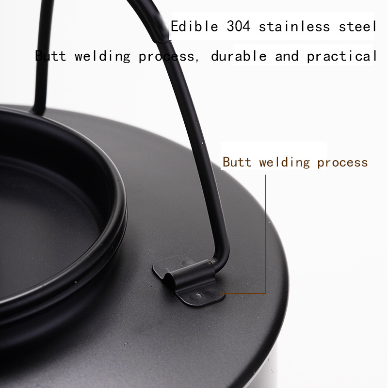 Competitive Price Outdoor Camping Kettle Portable Unique Stainless steel Tea Kettle